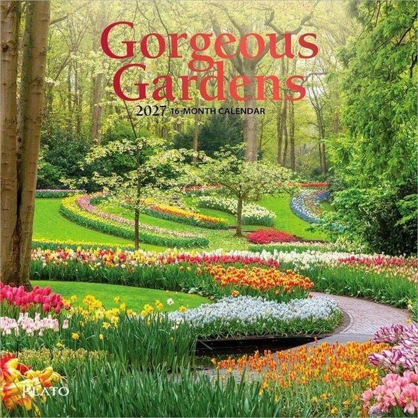 Produktbild: Gorgeous Gardens 2027 7 X 14 Inch (Hanging) Monthly Mini Wall Calendar Foil Stamped Cover
