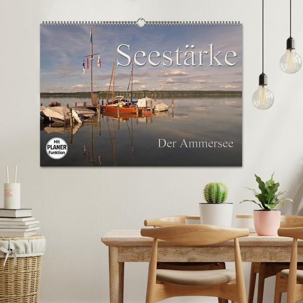 Produktbild: Seest&auml;rke - Der Ammersee (Wandkalender 2026 DIN A2 quer), CALVENDO Monatskalender