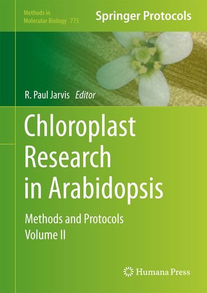 Produktbild: Chloroplast Research in Arabidopsis