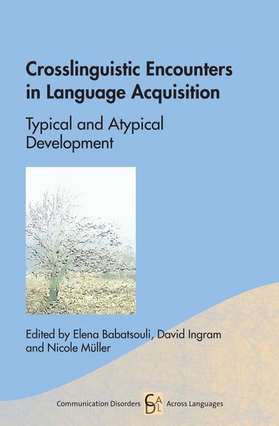 Produktbild: Crosslinguistic Encounters in Language Acquisition