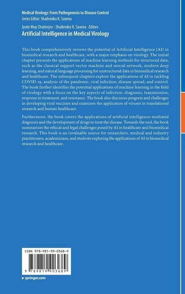 Produktbild: Artificial Intelligence in Medical Virology