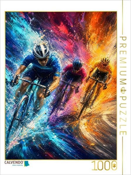 CALVENDO Puzzle Im Rausch der Geschwindigkeit | 1000 Teile Lege-Größe 64 × 48 cm Foto-Puzzle für glückliche Stunden