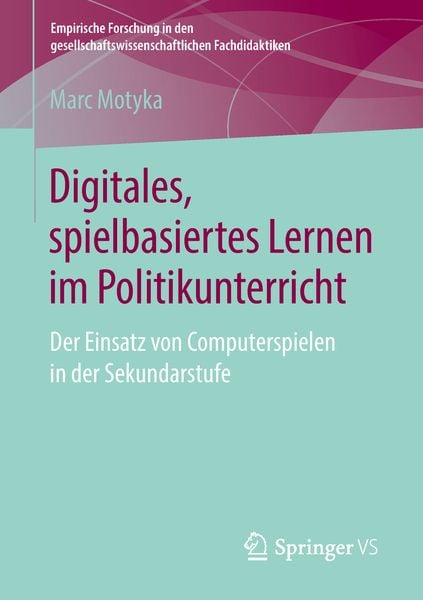 Produktbild: Digitales, spielbasiertes Lernen im Politikunterricht