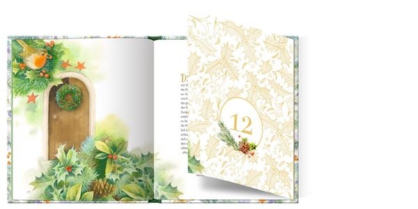 Produktbild: Adventskalenderbuch: Die Schneek&ouml;nigin (M. Bastin)