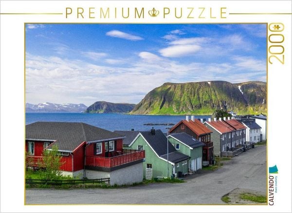 CALVENDO Puzzle Honningsvag | 2000 Teile Lege-Größe 90 × 67 cm Foto-Puzzle für glückliche Stunden
