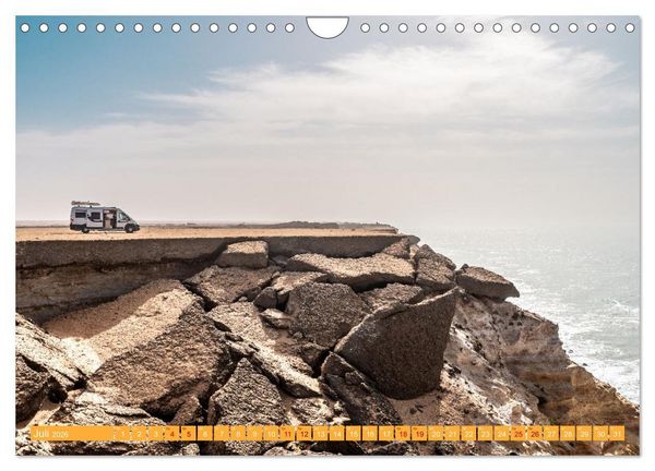 Produktbild: MAROKKO per WOHNMOBIL (Wandkalender 2026 DIN A4 quer), CALVENDO Monatskalender