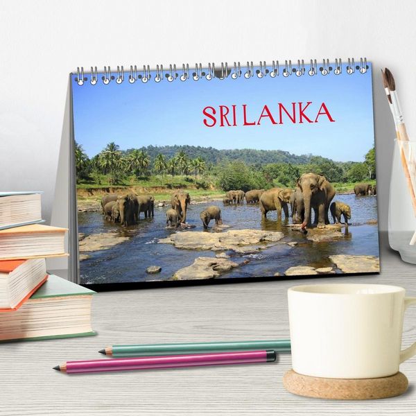 Produktbild: Sri Lanka (Tischkalender 2027 DIN A5 quer), CALVENDO Monatskalender