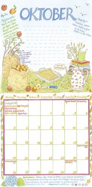 Kohwagner Merkkalender Mein buntes Jahr