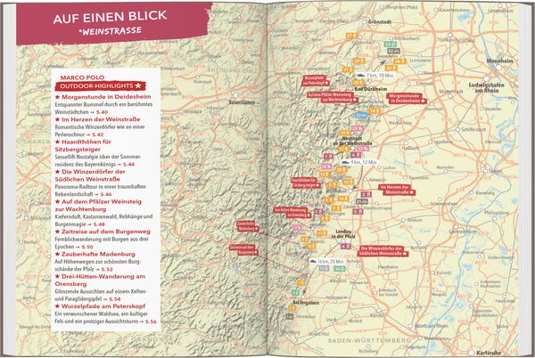 Produktbild: MARCO POLO OUTDOOR GUIDE Reisef&uuml;hrer Pfalz
