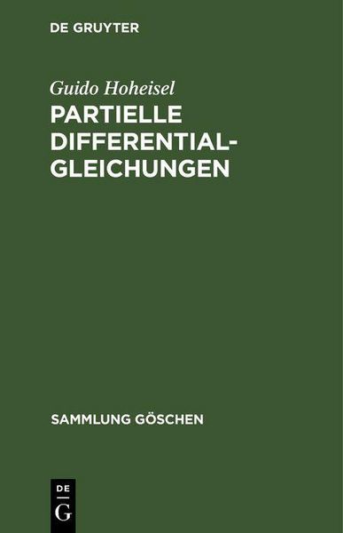 Produktbild: Partielle Differentialgleichungen