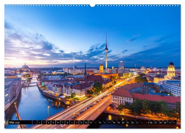 Produktbild: SOMMER IN BERLIN (Wandkalender 2026 DIN A2 quer), CALVENDO Monatskalender