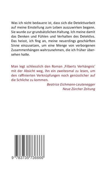 Produktbild: Filberts Verh&auml;ngnis