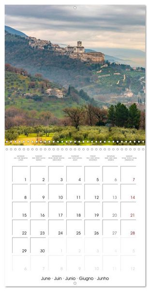 Produktbild: Assisi - Medieval Heart of Italy (Wall Calendar 2026 12 &times; 12 Inch) CALVENDO 12 Month Wall Calendar