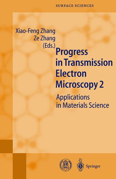 Produktbild: Progress in Transmission Electron Microscopy 2