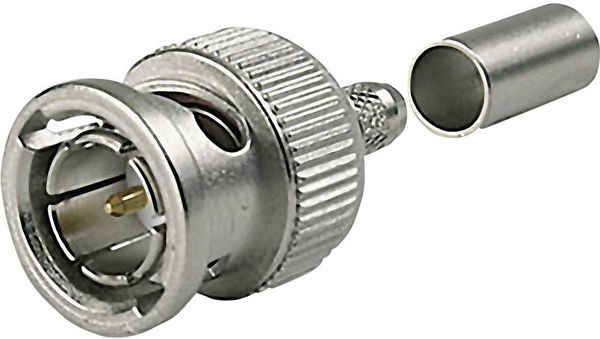Produktbild: Teleg&auml;rtner 100023508 100023508 HDTV-BNC-Steckverbinder Stecker, gerade 75Ω 1St.
