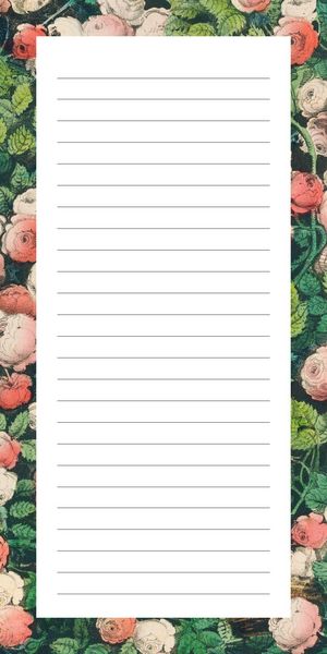 Produktbild: John Derian Paper Goods: In the Garden 80-Page Notepad