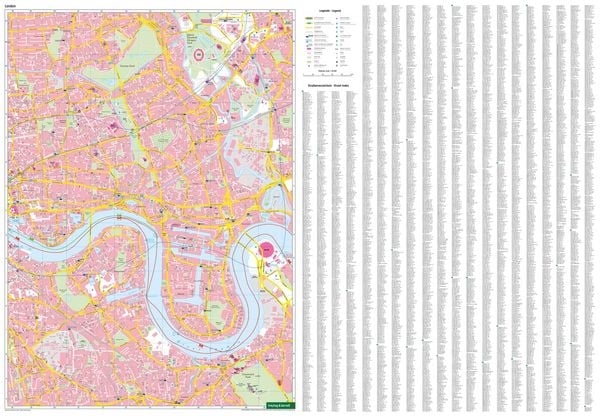 Produktbild: London, Stadtplan 1:10.000, freytag & berndt