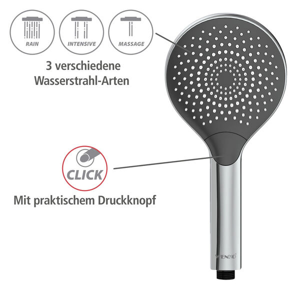 Produktbild: Duschkopf Chrom, &Oslash; 12 cm