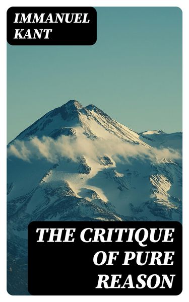Produktbild: The Critique of Pure Reason