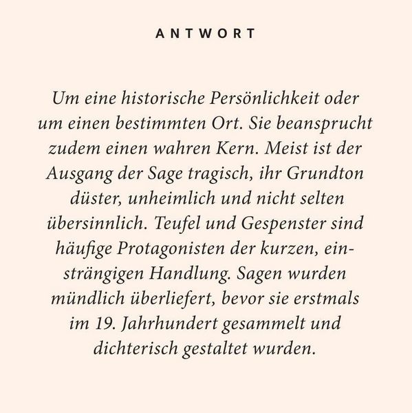 Produktbild: Deutsche Sagen-Quiz