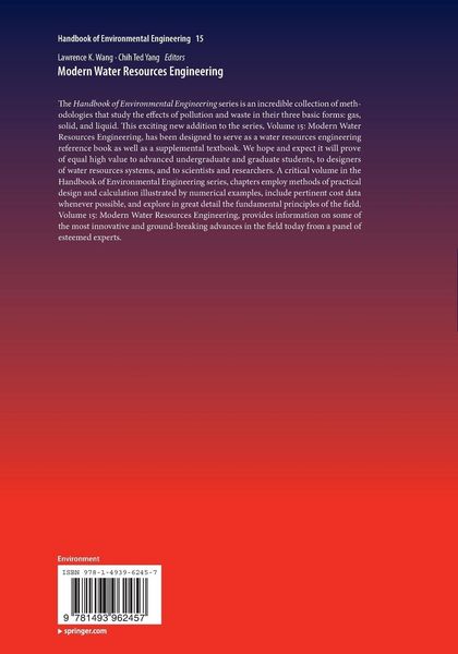 Produktbild: Modern Water Resources Engineering