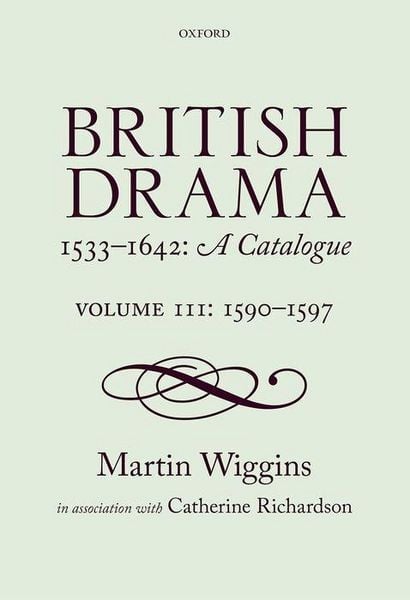 Produktbild: British Drama 1533-1642 a Cata