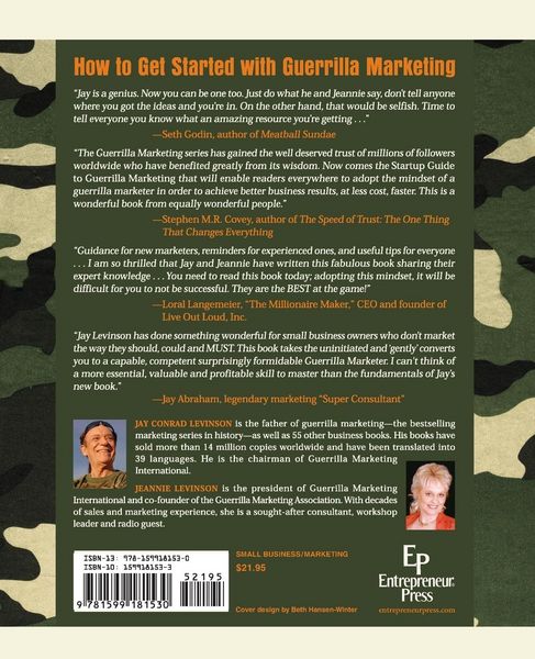 Produktbild: Startup Guide to Guerrilla Marketing