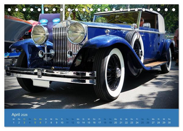 Produktbild: Rolls Royce Revival (Tischkalender 2026 DIN A5 quer), CALVENDO Monatskalender