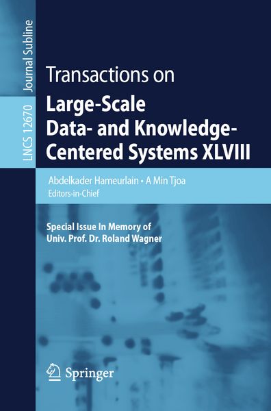 Produktbild: Transactions on Large-Scale Data- and Knowledge-Centered Systems XLVIII