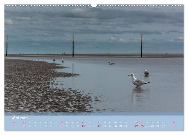 Produktbild: Mein St.Peter-Ording (hochwertiger Premium Wandkalender 2026 DIN A2 quer), Kunstdruck in Hochglanz