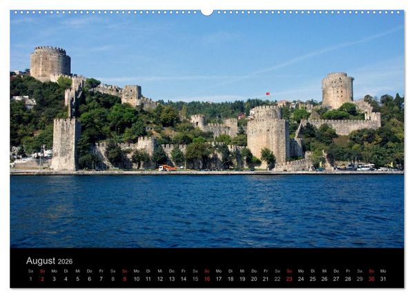 Produktbild: Istanbul Highlights (hochwertiger Premium Wandkalender 2026 DIN A2 quer), Kunstdruck in Hochglanz