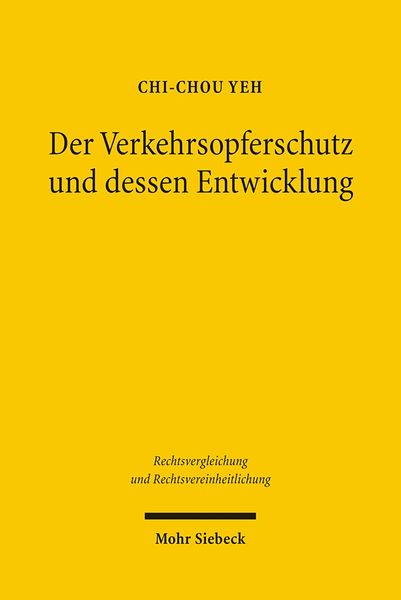 Produktbild: Der Verkehrsopferschutz und dessen Entwicklung