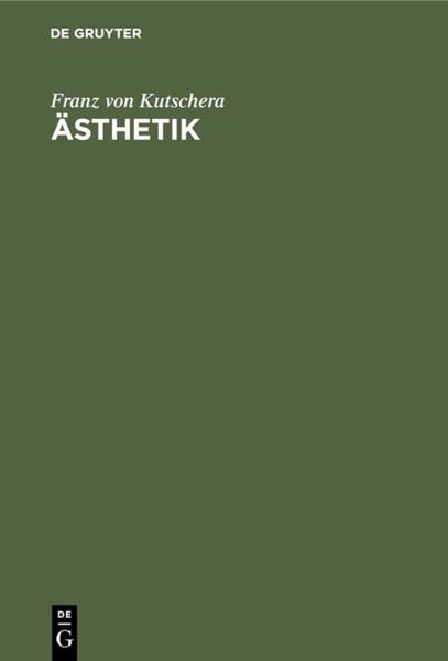 Produktbild: &Auml;sthetik
