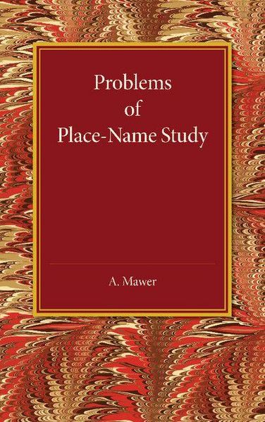 Produktbild: Problems of Place-Name Study