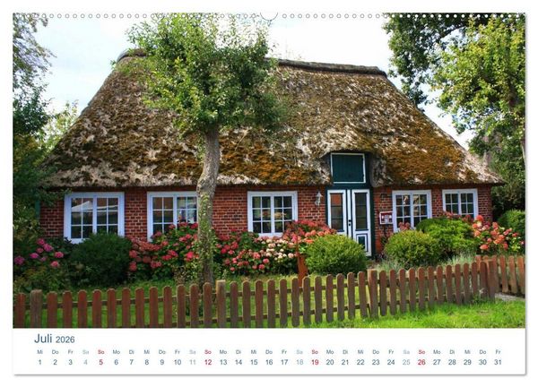 Produktbild: Schwansen 2026. Impressionen zwischen Schlei und Ostsee (Wandkalender 2026 DIN A2 quer), CALVENDO Monatskalender