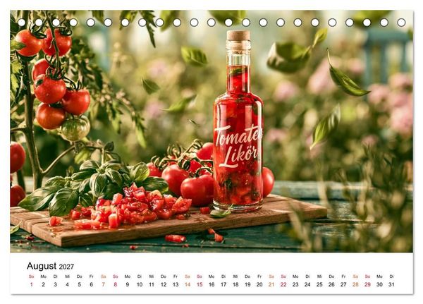 Produktbild: Lik&ouml;re - Frucht. Frisch. Frech. (Tischkalender 2027 DIN A5 quer), CALVENDO Monatskalender