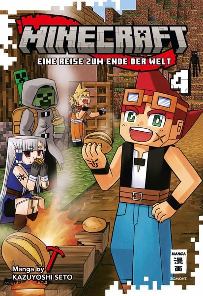 Minecraft 04, Taschenbuch von Kazuyoshi Seto, Egmont Manga, 978-3-7555-0516-7