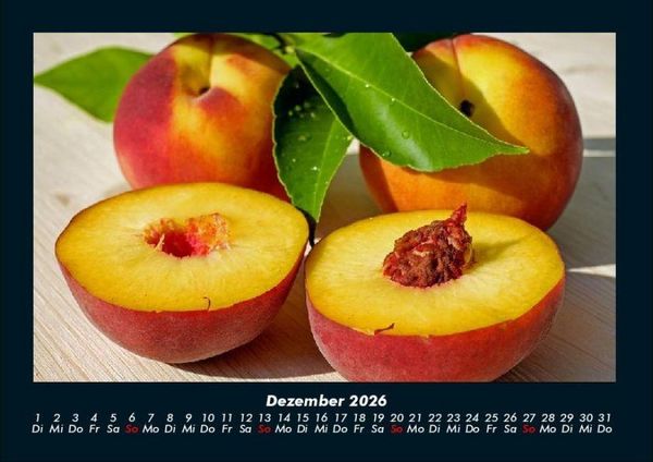 Produktbild: Obstkalender 2026 Fotokalender DIN A4
