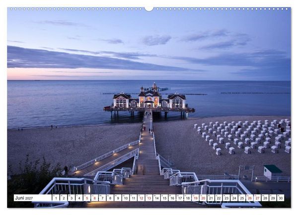 Produktbild: R&uuml;gen und Hiddensee - Momente einer Reise (hochwertiger Premium Wandkalender 2027 DIN A2 quer), Kunstdruck in Hochglanz