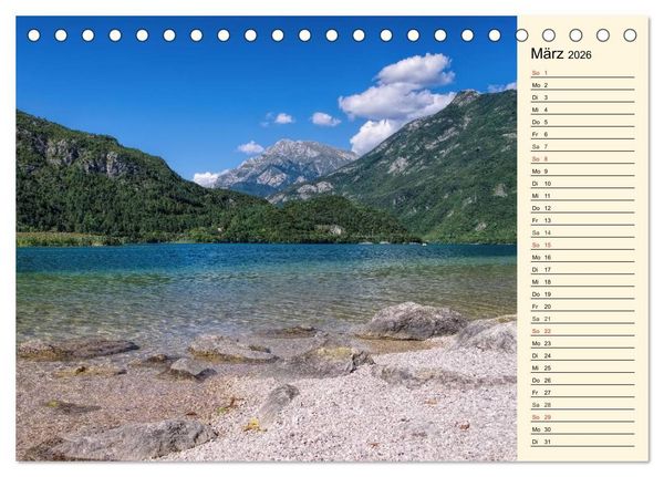 Produktbild: Friaul-Julisch Venetien - Italiens sch&ouml;ner Nordosten (Tischkalender 2026 DIN A5 quer), CALVENDO Monatskalender