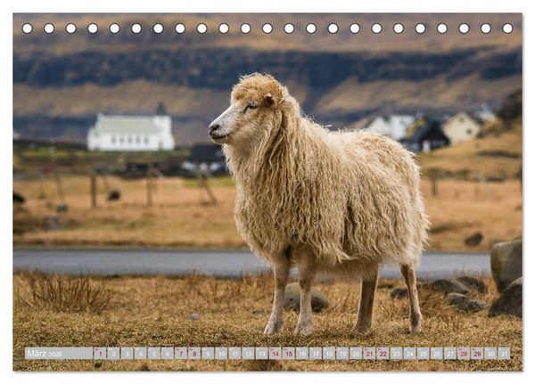 Produktbild: Traumlandschaft im Nordatlantik. F&auml;r&ouml;er Inseln (Tischkalender 2026 DIN A5 quer), CALVENDO Monatskalender