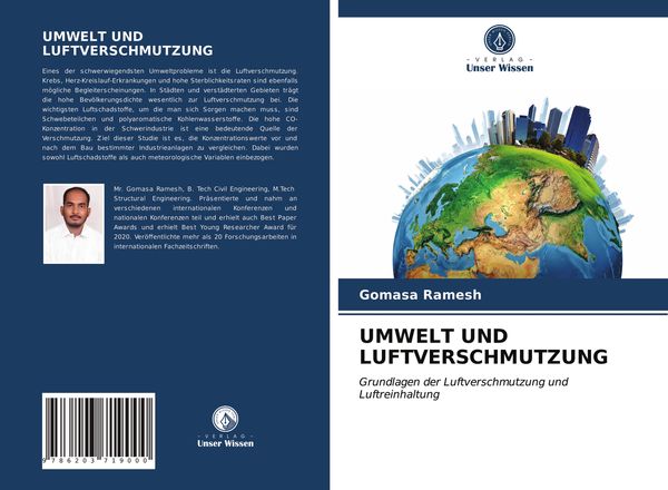 Umwelt und Luftverschmutzung, Taschenbuch von Gomasa Ramesh, Verlag Unser Wissen, 9786203719000