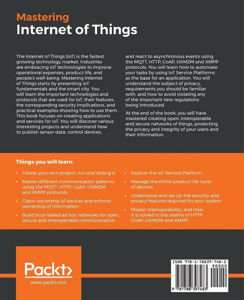 Produktbild: Mastering Internet of Things