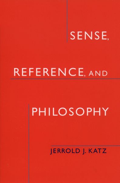Produktbild: Sense, Reference, and Philosophy