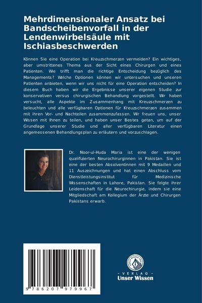 Produktbild: Mehrdimensionaler Ansatz bei Bandscheibenvorfall in der Lendenwirbels&auml;ule mit Ischiasbeschwerden