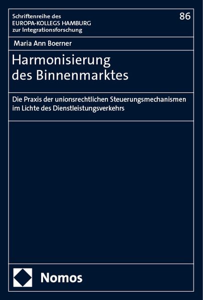 Produktbild: Harmonisierung des Binnenmarktes