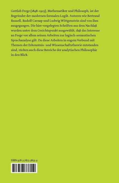 Produktbild: Schriften zur Logik und Sprachphilosophie