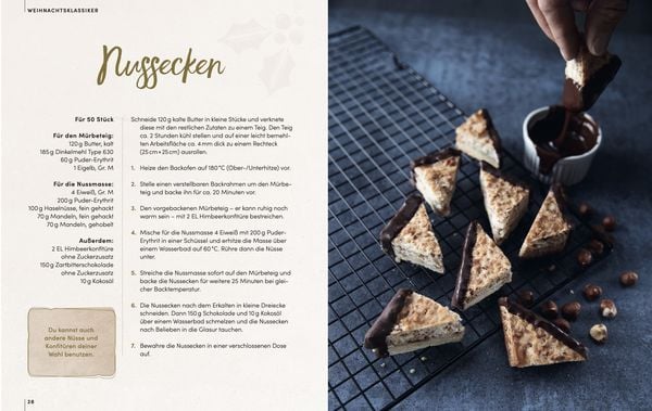 Produktbild: Anjas zuckerfreie Weihnachten. Von Anja Giersberg von @zuckerfrei_naschen.