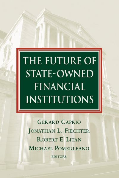 Produktbild: The Future of State-Owned Financial Institutions