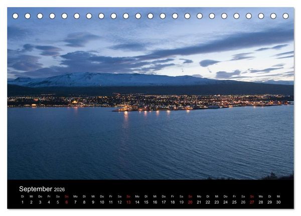 Produktbild: Island (Tischkalender 2026 DIN A5 quer), CALVENDO Monatskalender